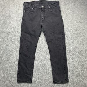 Levi's 559 Jeans Mens 36 Black Relaxed Straight Fit Stretch Denim